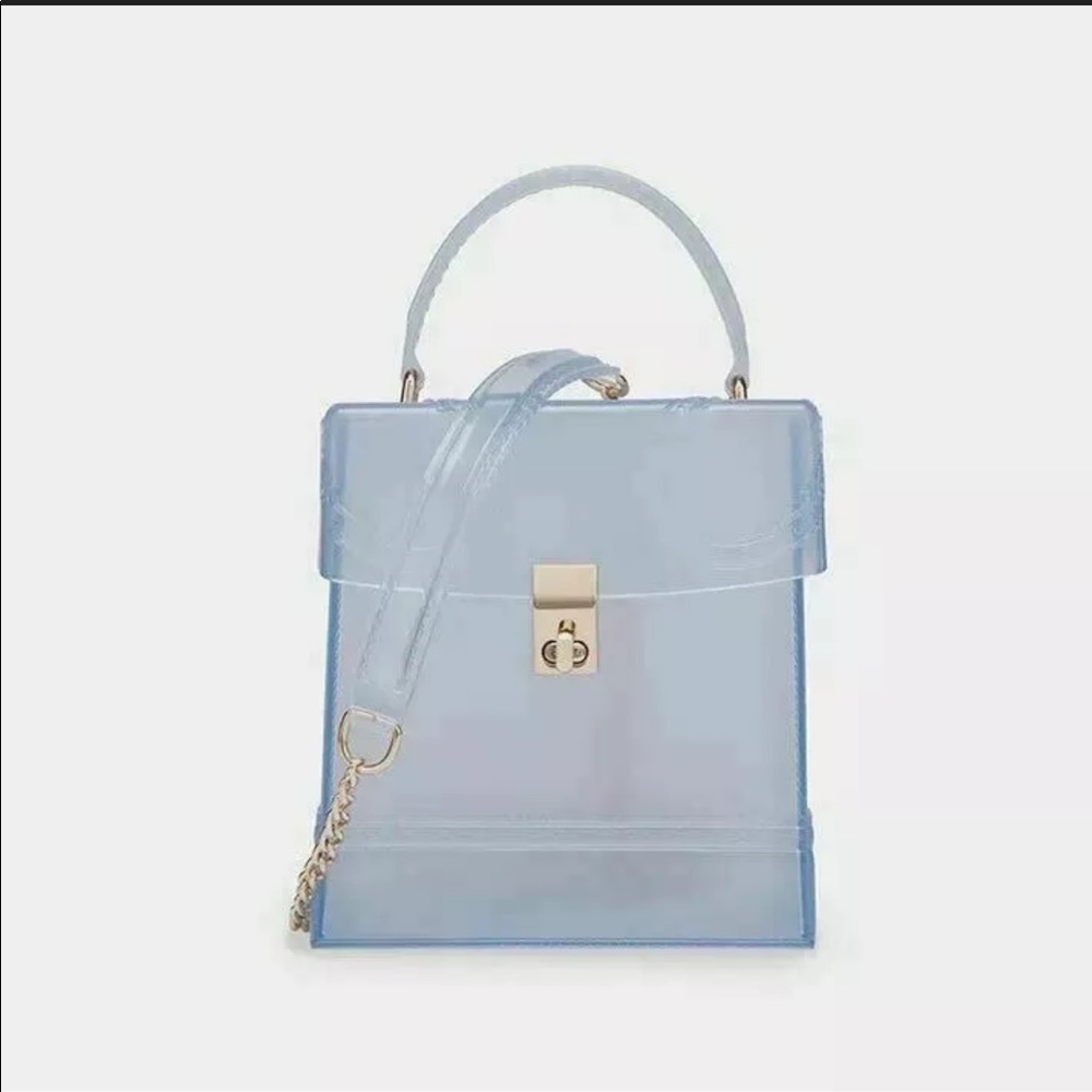 Clear Jelly Shoulder Bag